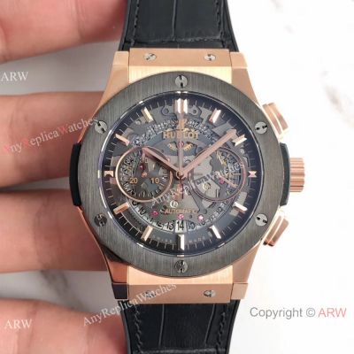 Swiss Grade Hublot Big Bang Classic Fusion Rose Gold 44mm Watch Copy